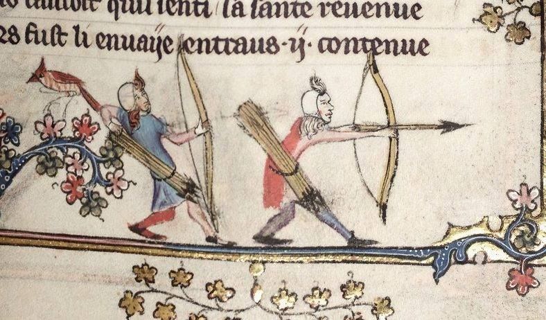 Archery graphic medieval era