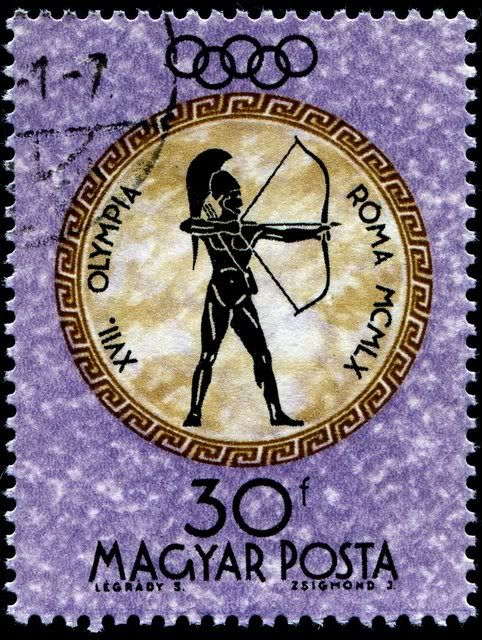 Archery stamp